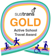 Sustrans Active School Travel Gold Award